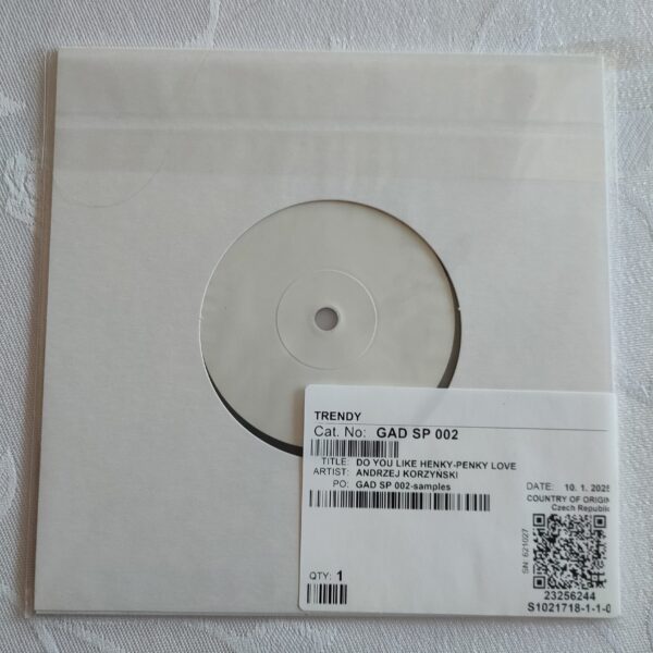Andrzej Korzyński – Do You Like Henky-Penky Love (TEST PRESS)