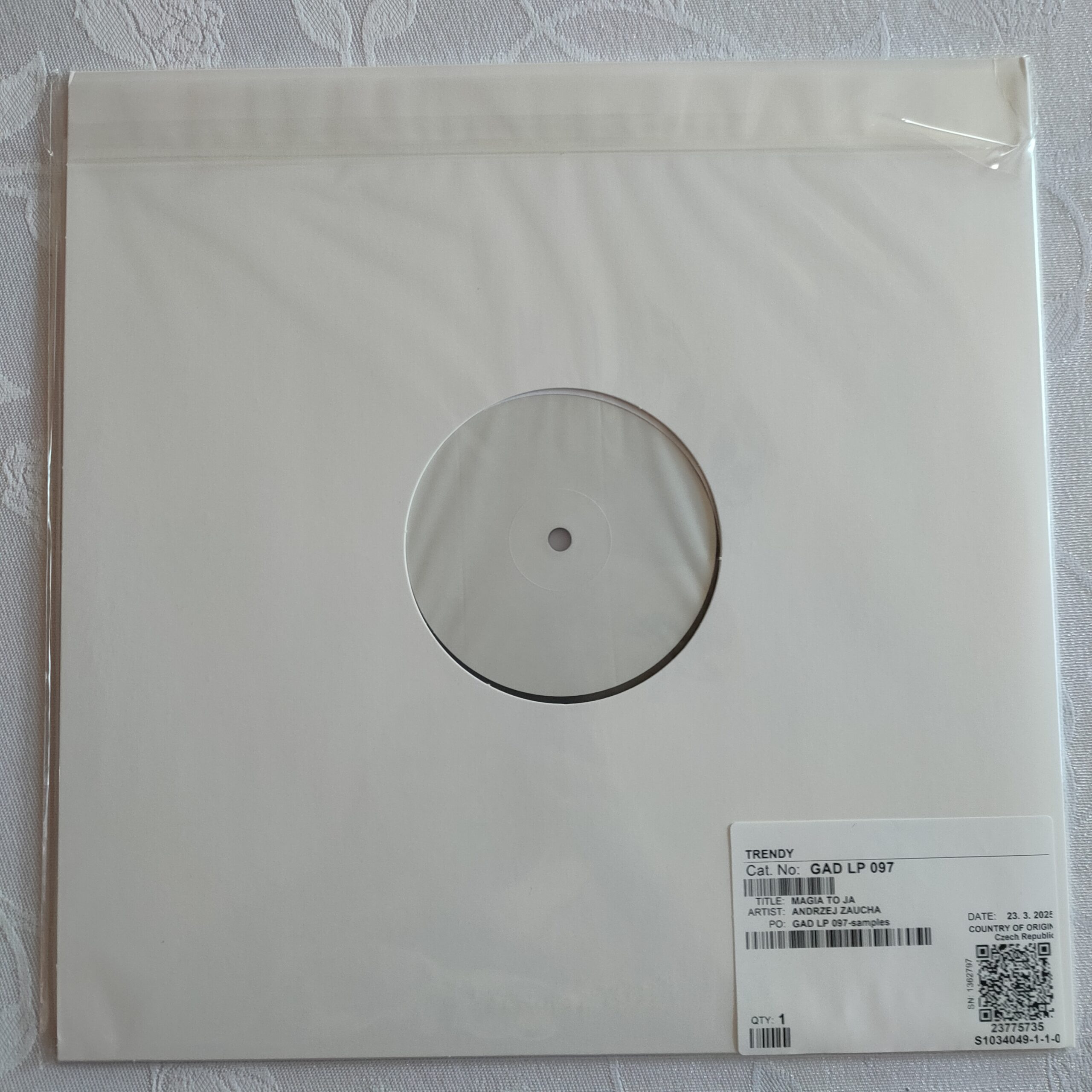 Andrzej Zaucha - Magia to ja (TEST PRESS)
