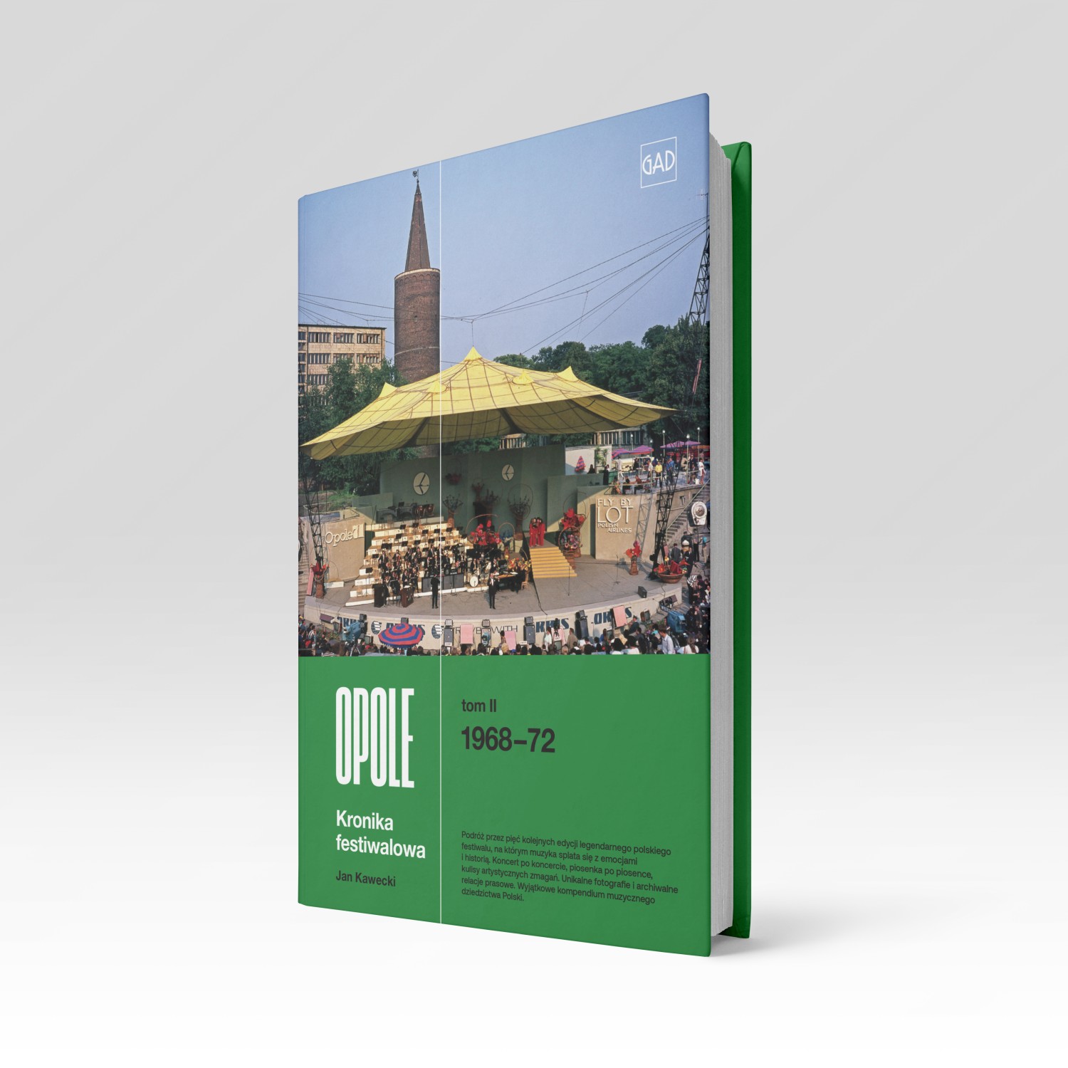 Jan Kawecki - Opole. Kronika festiwalowa. Tom II: 1968-72 (książka)