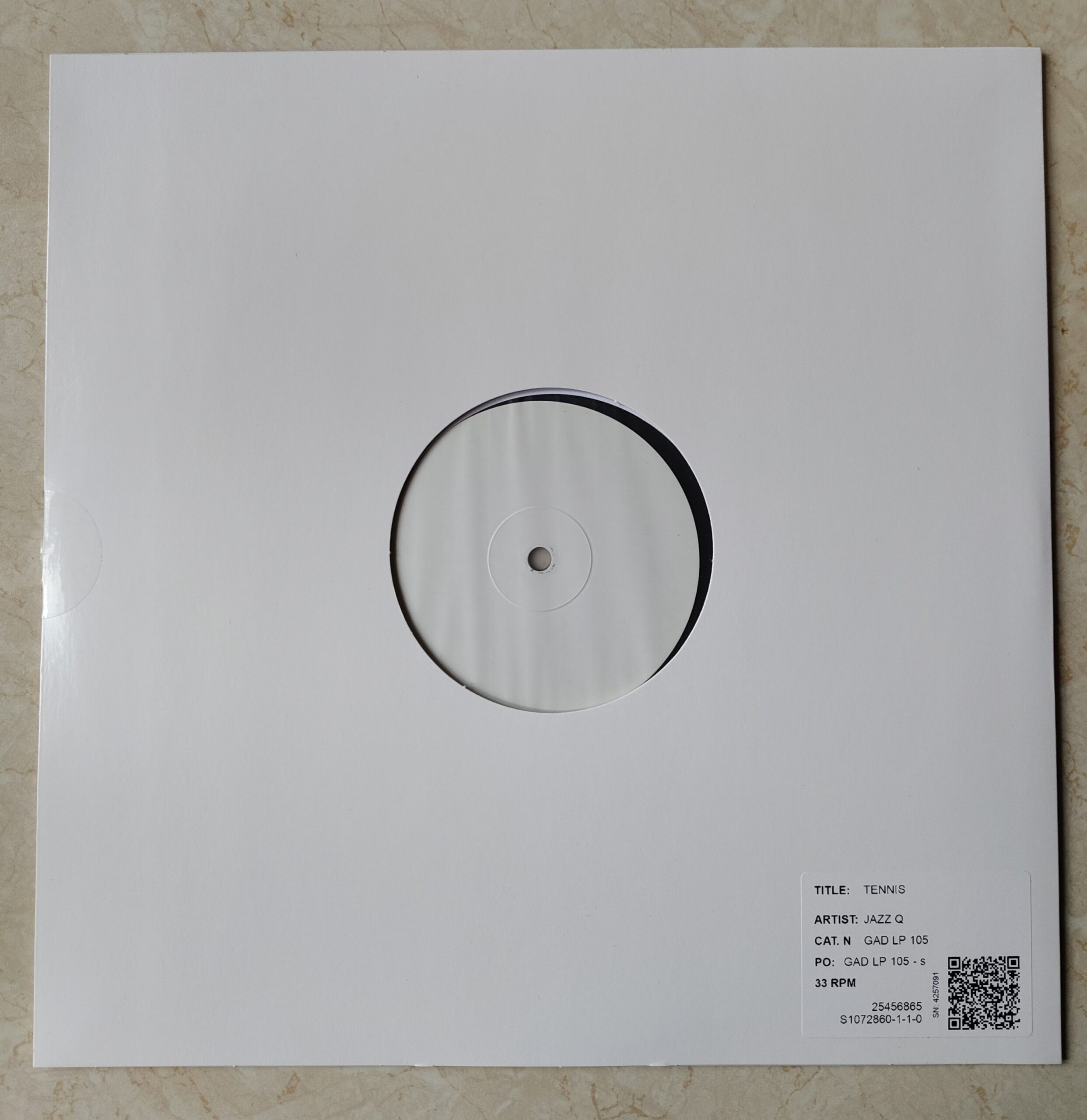 Jazz Q – Tennis (TEST PRESS)